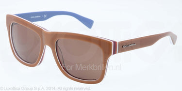 Dolce & Gabbana Zonnebril DG4203 Brown/multilayer/bluette brown