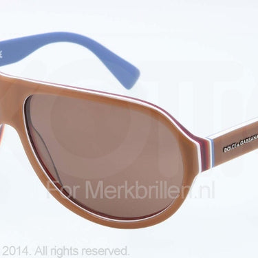 Dolce & Gabbana Zonnebril DG4204 Brown/multilayer/bluette brown