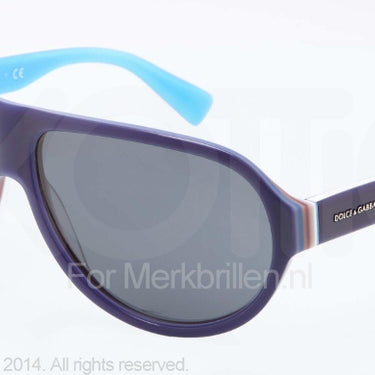 Dolce & Gabbana Zonnebril DG4204 Blue/multilayer/azure grey
