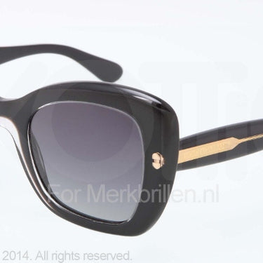 Dolce & Gabbana Zonnebril DG4205 Top crystal on pearl bla polar grey gradient