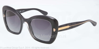 Dolce & Gabbana Zonnebril DG4205 Top crystal on pearl bla polar grey gradient