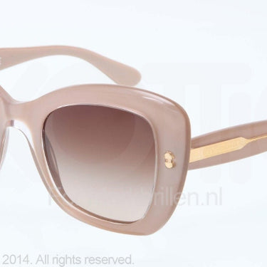 Dolce & Gabbana Zonnebril DG4205 Top crystal on pearl san brown gradient
