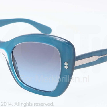 Dolce & Gabbana Zonnebril DG4205 Top crystal on pearl pet blue gradient
