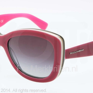Dolce & Gabbana Zonnebril DG4206 Marc/multilayer/fuxia grey gradient