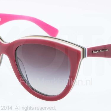 Dolce & Gabbana Zonnebril DG4207 Marc/multilayer/fuxia grey gradient
