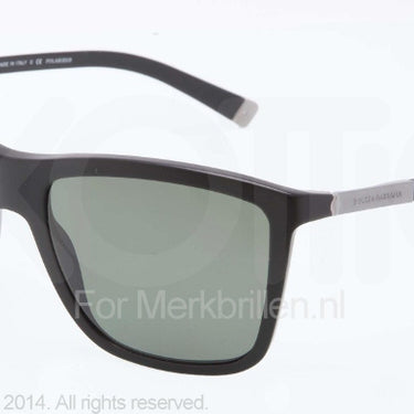 Dolce & Gabbana Zonnebril DG4210 Matte black polar green