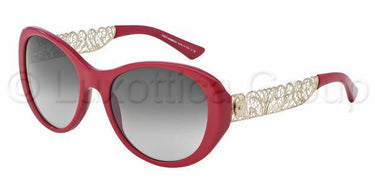Dolce & Gabbana zonnebril DG4213 Mat bordeaux