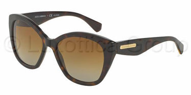 Dolce & Gabbana zonnebril DG4220 Havana mat gepolariseerd