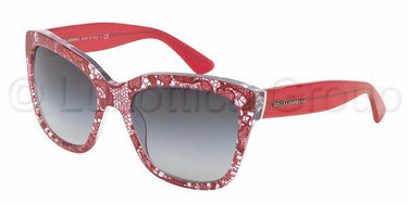 Dolce & Gabbana zonnebril DG4226 Rood kant
