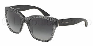 Dolce & Gabbana zonnebril DG4226 Chantilly kant antraciet