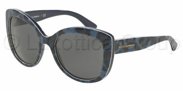 Dolce & Gabbana zonnebril DG4233 Luipaard blauw