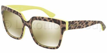 Dolce & Gabbana DG4234 Luipaard geel