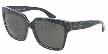 Dolce & Gabbana DG4234 Blauw luipaard