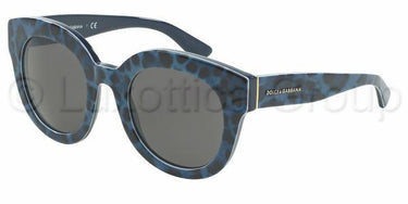 Dolce & Gabbana zonnebril DG4235 Luipaard blauw