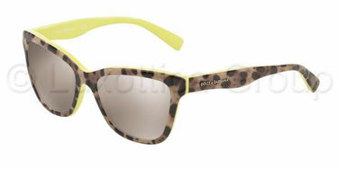 Dolce & Gabbana DG4237 Luipaard geel