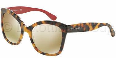 Dolce & Gabbana zonnebril DG4240 Havana rood