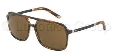 Dolce & Gabbana zonnebril DG4241 Mat havana