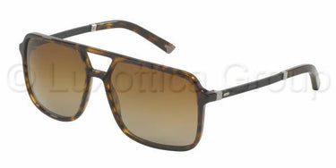 Dolce & Gabbana zonnebril DG4241 Havana gepolariseerd
