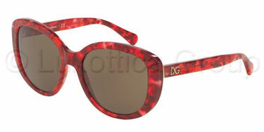 Dolce & Gabbana zonnebril DG4248 Rood marmer