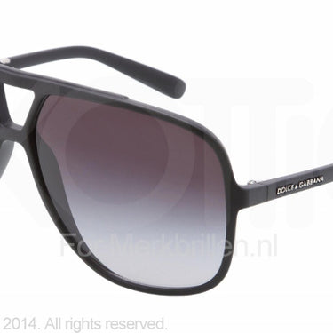Dolce & Gabbana Zonnebril DG6081 Black gray gradient