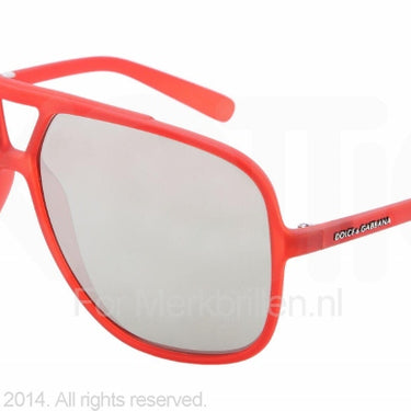 Dolce & Gabbana Zonnebril DG6081 Red mirror gold