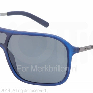 Dolce & Gabbana Zonnebril DG6083 Blue rubber grey
