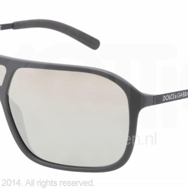 Dolce & Gabbana Zonnebril DG6083 Grey rubber mirror grey