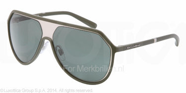 Dolce & Gabbana Zonnebril DG6084 Green rubber grey green