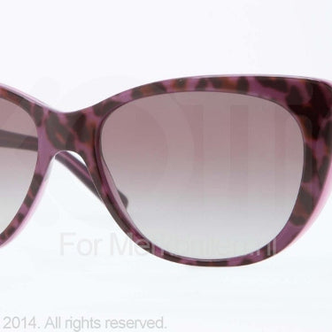 DKNY Zonnebril DY4109 Top leopard on transp vi gray gradient