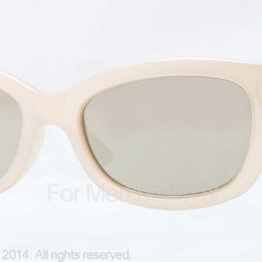 DKNY Zonnebril DY4110 Mettalized beige light brown mirror gold