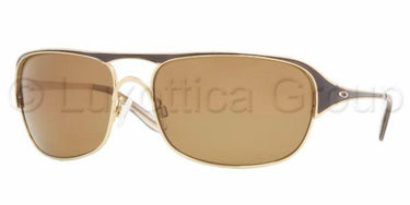Oakley zonnebril OO4042 Polished Goud Gepolariseerd