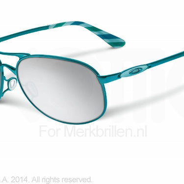 Oakley Zonnebril OO4068 Turquoise chrome iridium