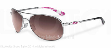 Oakley Zonnebril OO4068 Breast cancer chrome g40 black gradient