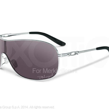 Oakley Zonnebril OO4078 Polished chrome oo grey polarized