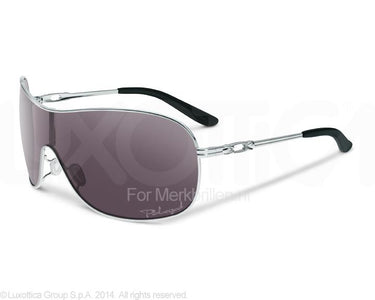 Oakley Zonnebril OO4078 Polished chrome oo grey polarized