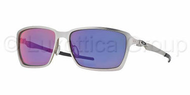 Oakley zonnebril OO4082 Satin Chrome Gepolariseerd