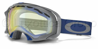 Oakley skibril OO7022 Gunmetal navy HI