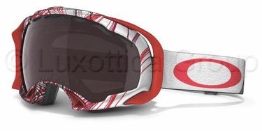 Oakley skibril OO7022 Topography Red
