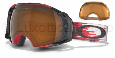 Oakley Skibril OO7037 Hyperdrive red black
