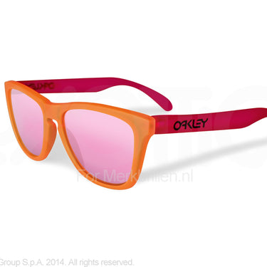 Oakley Zonnebril OO9013 Blacklight orange/pink pink iridium