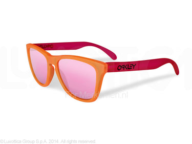 Oakley Zonnebril OO9013 Blacklight orange/pink pink iridium
