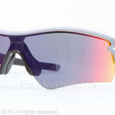 Oakley Zonnebril OO9051 Polished fog positive red iridium