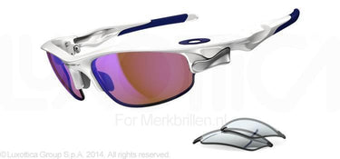 Oakley Zonnebril OO9097 Polished white vr28 blue iridium & grey