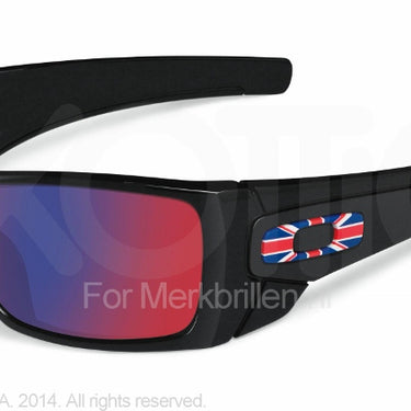 Oakley Zonnebril OO9101 Polished black (uk) positive red iridium