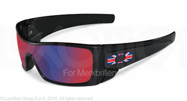 Oakley Zonnebril OO9101 Polished black (uk) positive red iridium