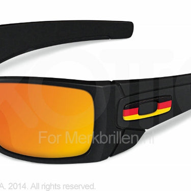 Oakley Zonnebril OO9101 Matte black (germany) fire iridium