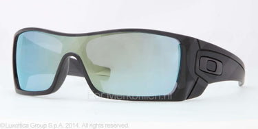 Oakley Zonnebril OO9101 Matte black ink emerald iridium