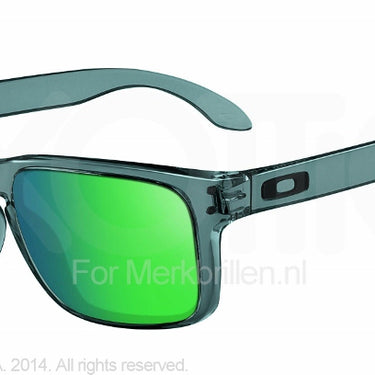 Oakley Zonnebril OO9102 Crystal black emerald iridium