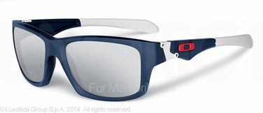 Oakley Zonnebril OO9135 Matte navy chrome iridium