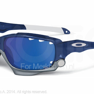 Oakley Zonnebril OO9171 Polished navy vr28 blue iridium/ grey vented